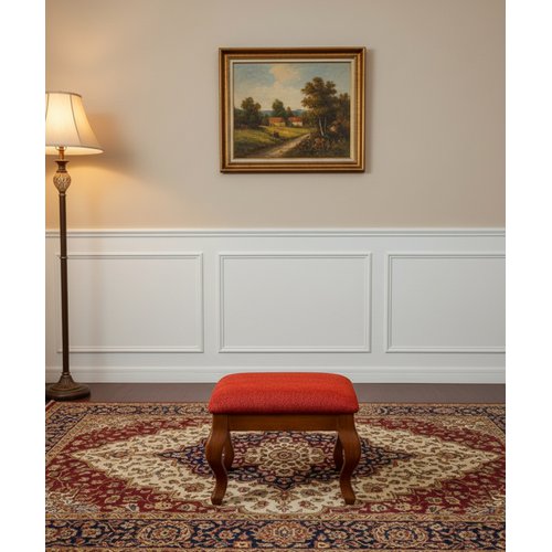 Cadeira de Balanço Com Puff de Descanso 1,18 x 64 x 50 - Madeira Maciça - Móveis de Gramado - Imagem 2