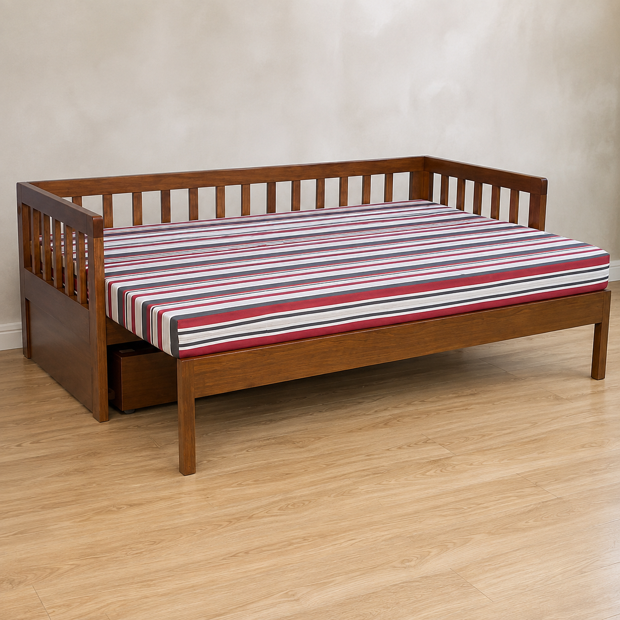 Sofa Cama Tricama Gramado 190 x 80/1,40 Aberto - Bicama 1,90 x 80 - Madeira Maciça - Móveis de Gramado - Imagem 3