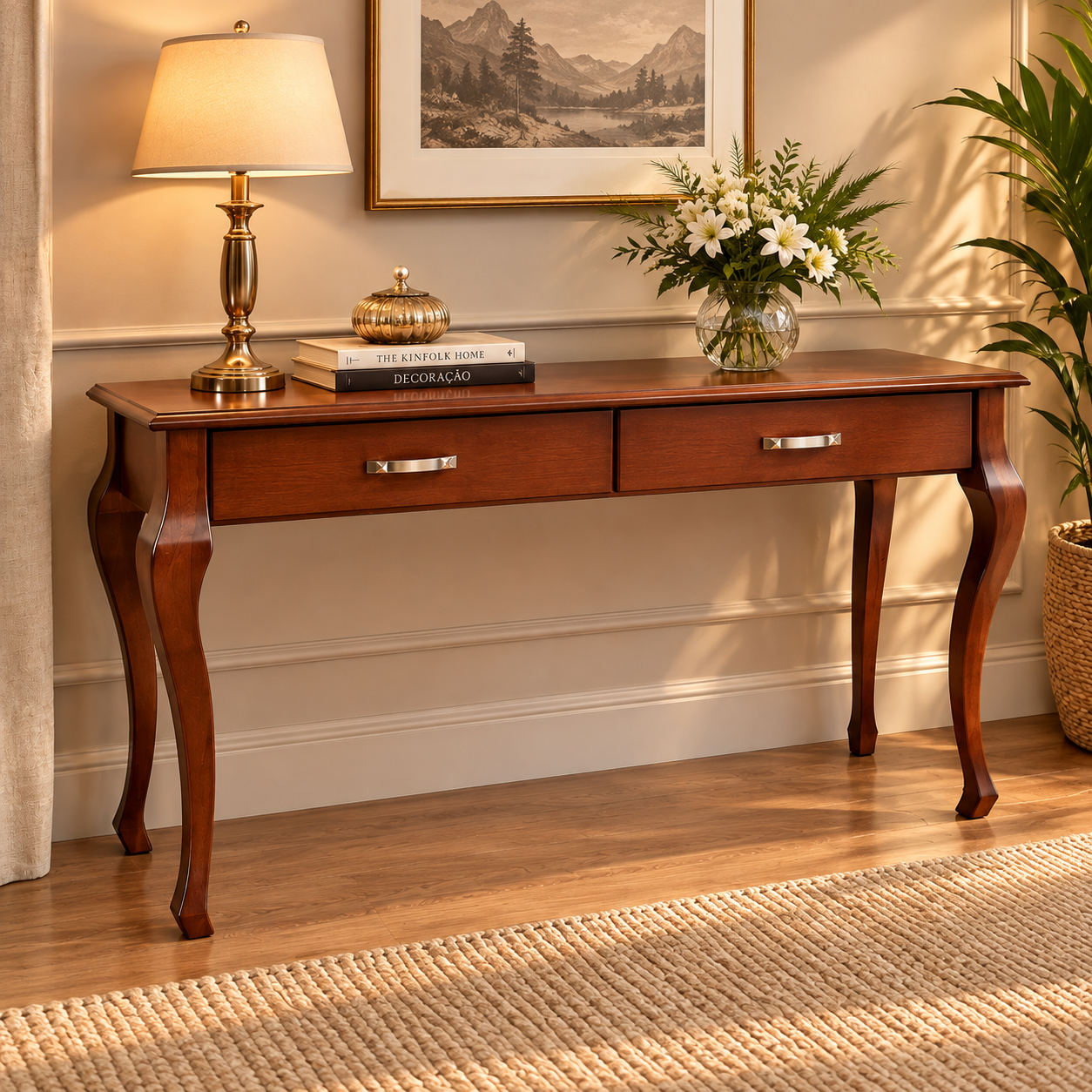 Aparador Gold 02 Gavetas 1,30 x 80 x 40 - Móveis de Gramado