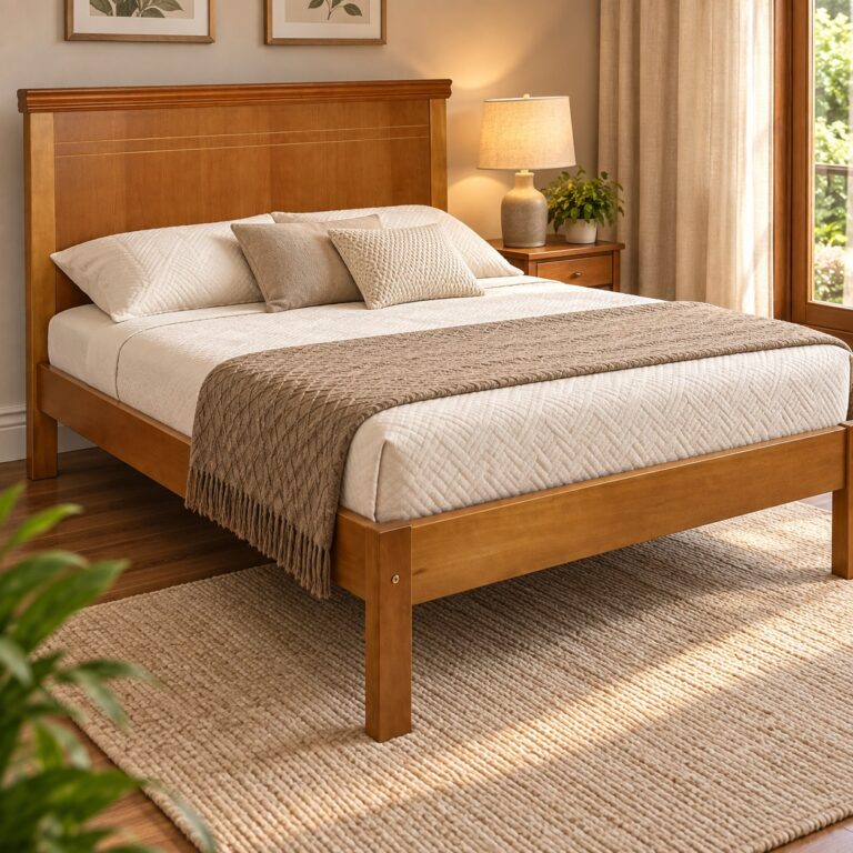 Cama Parma 80 x 1,90 - Madeira Maciça - Moveis de Gramado