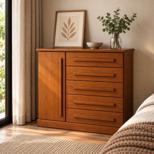 Cômoda Gramadense 1,00 x 55 x 1,10 - Madeira Maciça - Móveis de Gramado